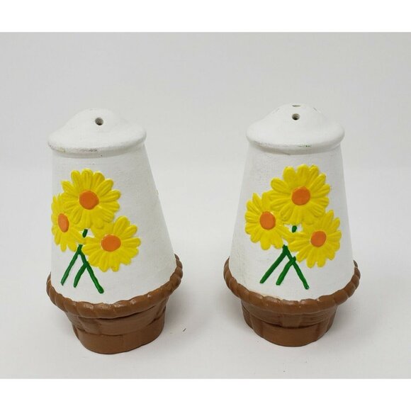 Salt & Pepper Shakers Sunflowers - Picture 2 of 4